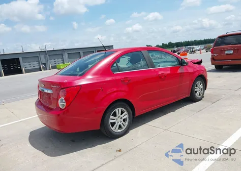 2012 Chevrolet Sonic 2Lt z USA, uszkodzony, nr VIN 1G1JC5SH4C4178544